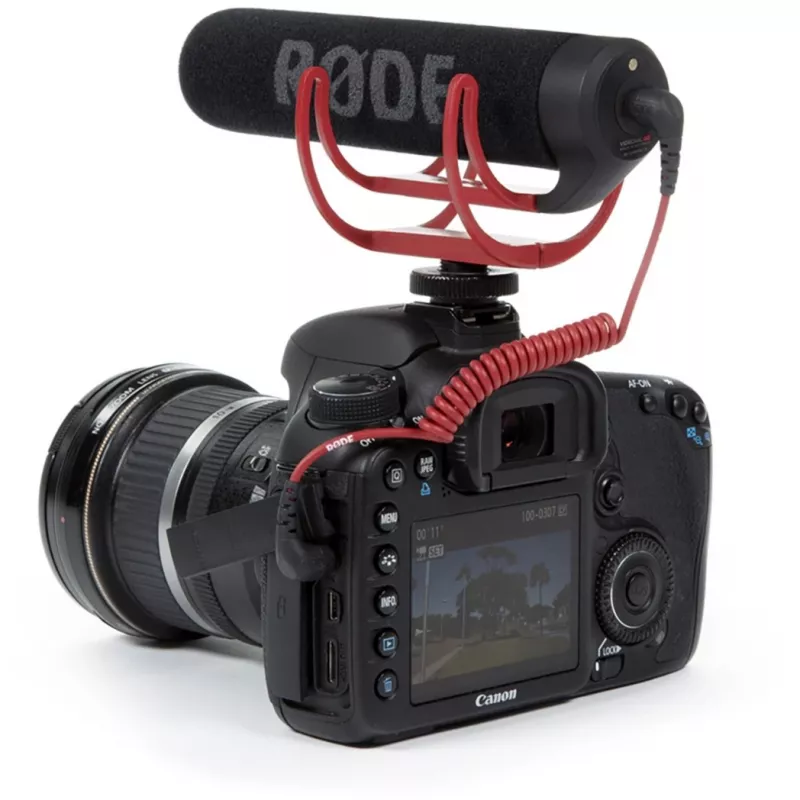 VideoMic GO, microfoon zwart/rood