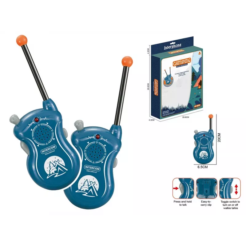 2-weg walkie-talkie set Madej 011776 — 16 kanalen, kinder-communicatieradio's