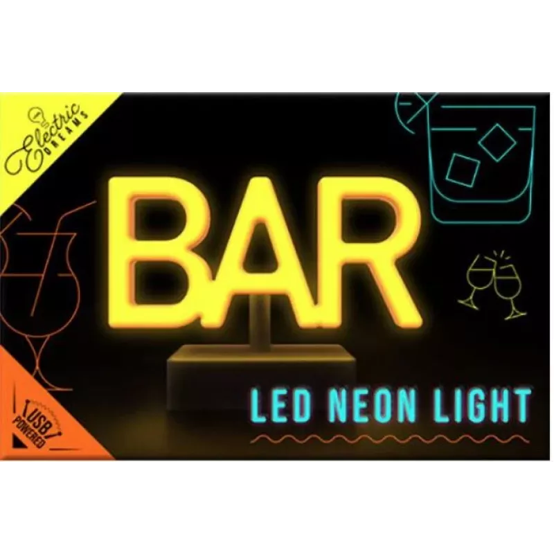 Paladone Bar LED Neon staande lamp