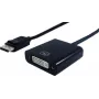 STANDARD DisplayPort-DVI-adapter, DP stekker-DVI bus, 0,15 m (S3202)