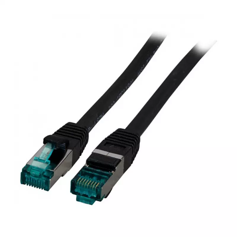 EFB-Elektronik RJ45-patchkabel Cat.6A S/FTP LSZH zwart 5m Fabrikant: EFB Elektronik (MK6001.5B)