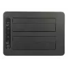DeLOCK - HDD-dockingstation bays: 2 - SATA 6Gb/s - 6 Gbit/s - USB 3.1 (Gen 2) - zwart (63957)