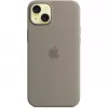 Silicone hoesje Apple iPhone 15 Plus MagSafe Clay Cover