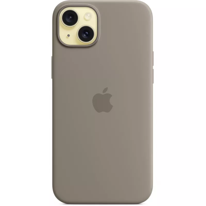 Silicone hoesje Apple iPhone 15 Plus MagSafe Clay Cover