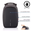 Rugzak XDDESIGN P705.291 antraciet — 18 L, notebook- en tabletvakken, afsluitbare hoofdtrits