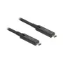 DeLOCK USB-kabel USB 3.2 Gen 2 5m USB-C zwart 84255