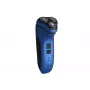 Blaupunkt MSR401 herenscheerapparaat rotatiescheerapparaat trimmer zwart - blauw (MSR401)