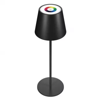 LED-tafellamp RealPower TableLight 360 RGB 3W zwart