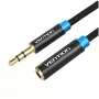 Audiokabel Vention 3,5 mm stekker–bus VAB-B06-B500-M 5 m zwart