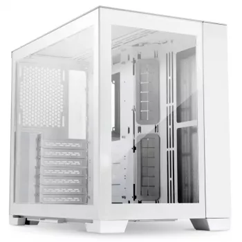 PC-behuizing Lian Li O11D Mini-S mini tower wit (compatibel met SFX/SFX-L-voeding)