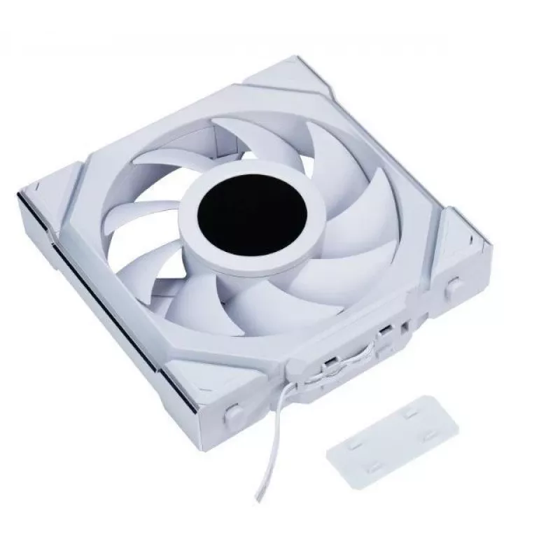 Lian Li UNI FAN SL Wireless 120 ARGB PWM behuizingsventilator, 120 mm, 3-pack incl. controller, wit