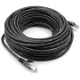 Cat5E UTP-kabel, 15 m, zwart