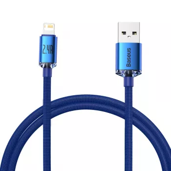 Lightning-kabel Baseus CAJY000003 1,2 m blauw 2,4 A
