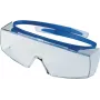 Veiligheidsbril UVEX 9169260 — marineblauw montuur, polycarbonaatglazen