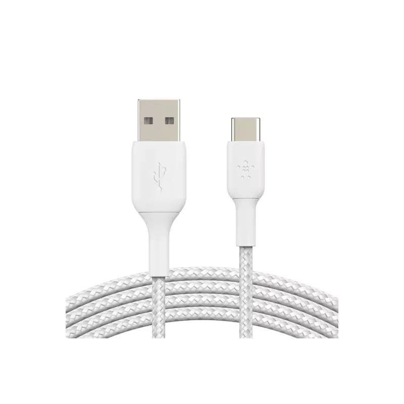 USB-kabel Belkin CAB002BT1MWH 1 m USB A naar USB C wit