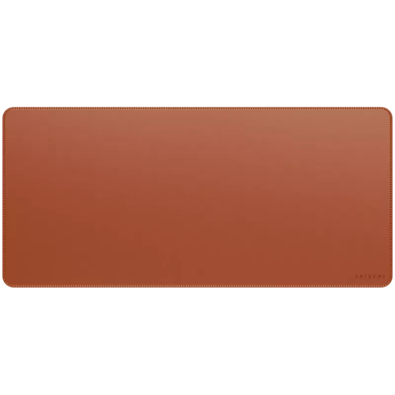 Muispad Satechi vegan-leather premium desk mat bruin ST-LPDMN