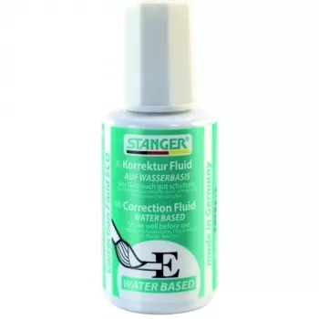 Correctievloeistof Stanger Classic 18 ml, vloeibare correctie voor papier