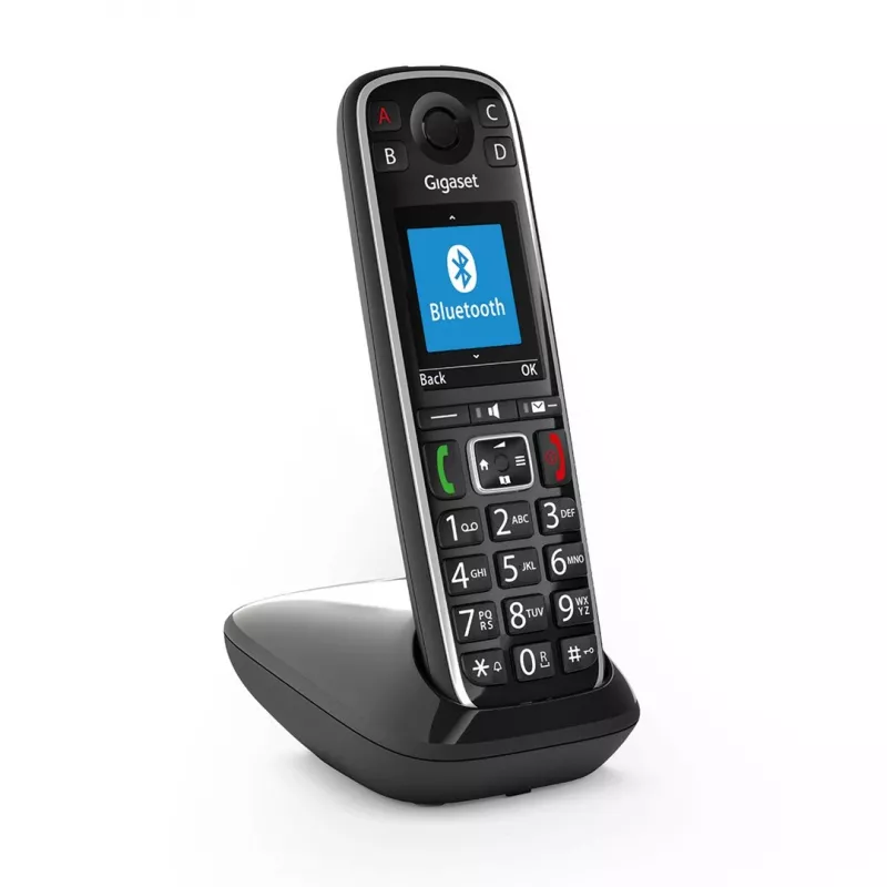 Gigaset E720 analoog/DECT-telefoon met nummerweergave zwart