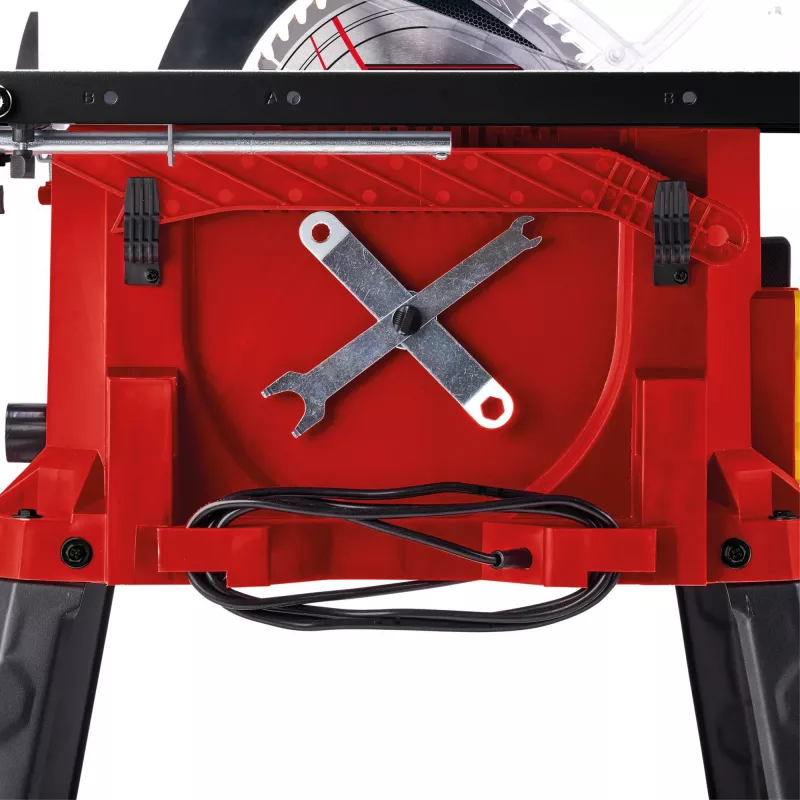 Einhell TC-TS 2225 U tafelcirkelzaag, 1800 W, zaagblad 254 mm, zaagdiepte 80 mm, rood