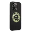 Karl Lagerfeld soft cover silicone RSG zwart voor Apple iPhone 14 Pro KLHCP14LSRSGRCK