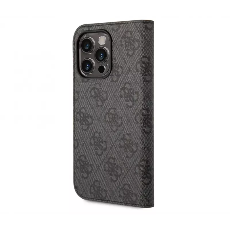 GUESS | Book Case | Apple | iPhone 14 Pro Max | rubber/silicone | zwart