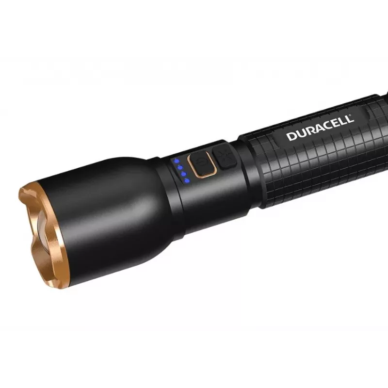 Zaklamp Duracell DF3000R, zwart