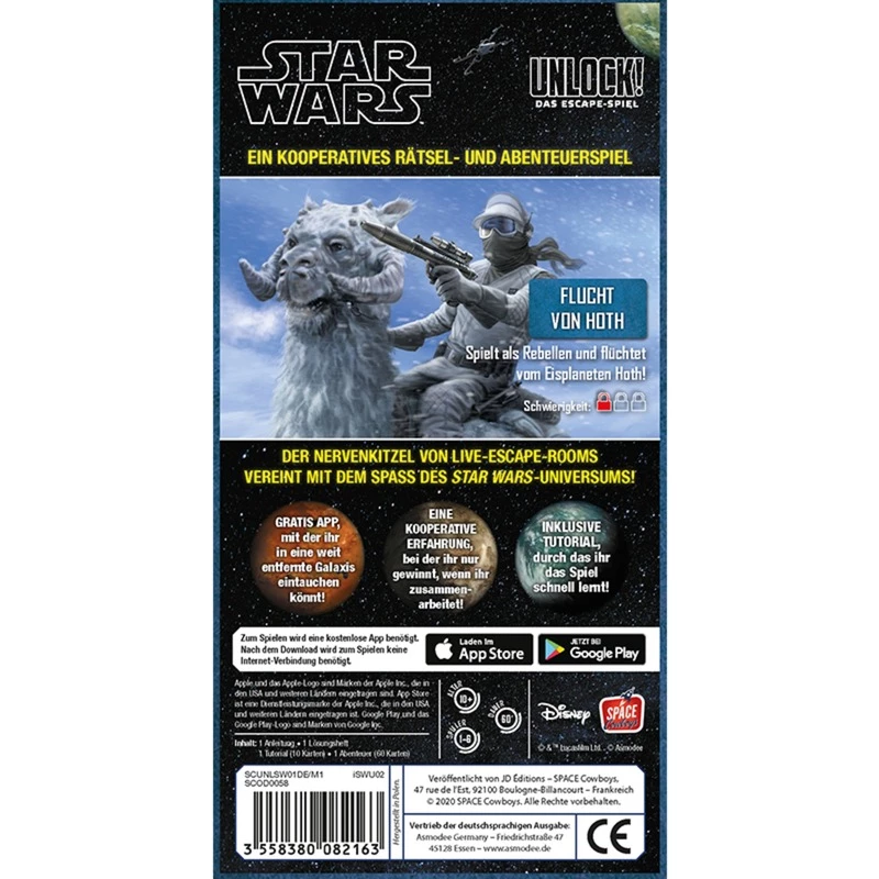 Unlock - ontsnapping van Hoth, partyspel