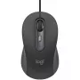 Logitech Signature Wired M520 for Business optische bedrade muis USB-C Plug-and-Play Windows/Mac/Chrome/PC/laptops - grafiet