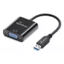 MediaRange MRCS230 videokabel-adapter 0,2 m USB Type-A VGA D-Sub zwart