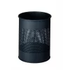 Afvalemmer Durable 331058 15 L rond metaal antraciet