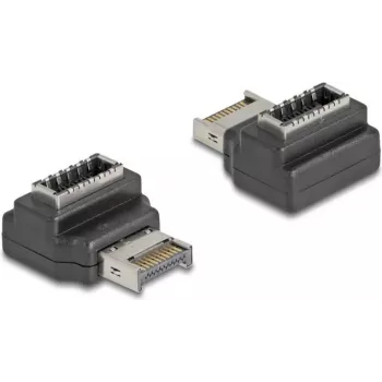 Kabeladapter DeLOCK 67237 USB Type-E zwart