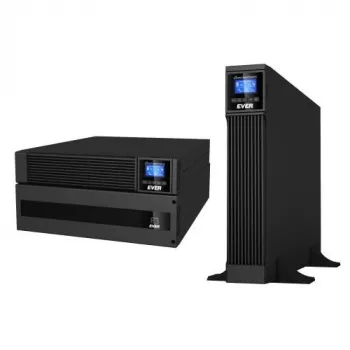UPS EVER POWERLINE RT Plus 6 kVA T/PWPLRT-116K00/00 — online dubbelconversie rack/tower-ups 6kVA