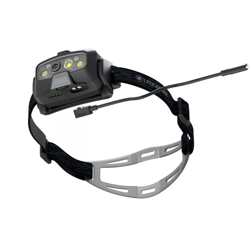 LED-hoofdlamp Ledlenser HF8R Core zwart