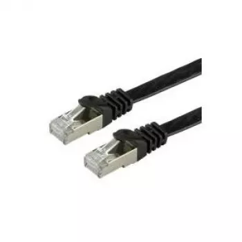 VALUE FTP-patchkabel Cat.6, plat, zwart 2m (21.99.0972)