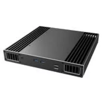 Computerbehuizing Akasa Plato RC UCFF (ASUS NUC 14 Pro) Mini ITX zwart