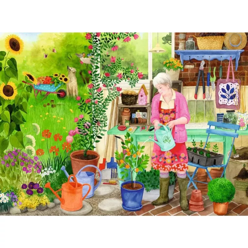 Ravensburger Puzzel XL Tuin – 100 stukjes, extra grote stukjes