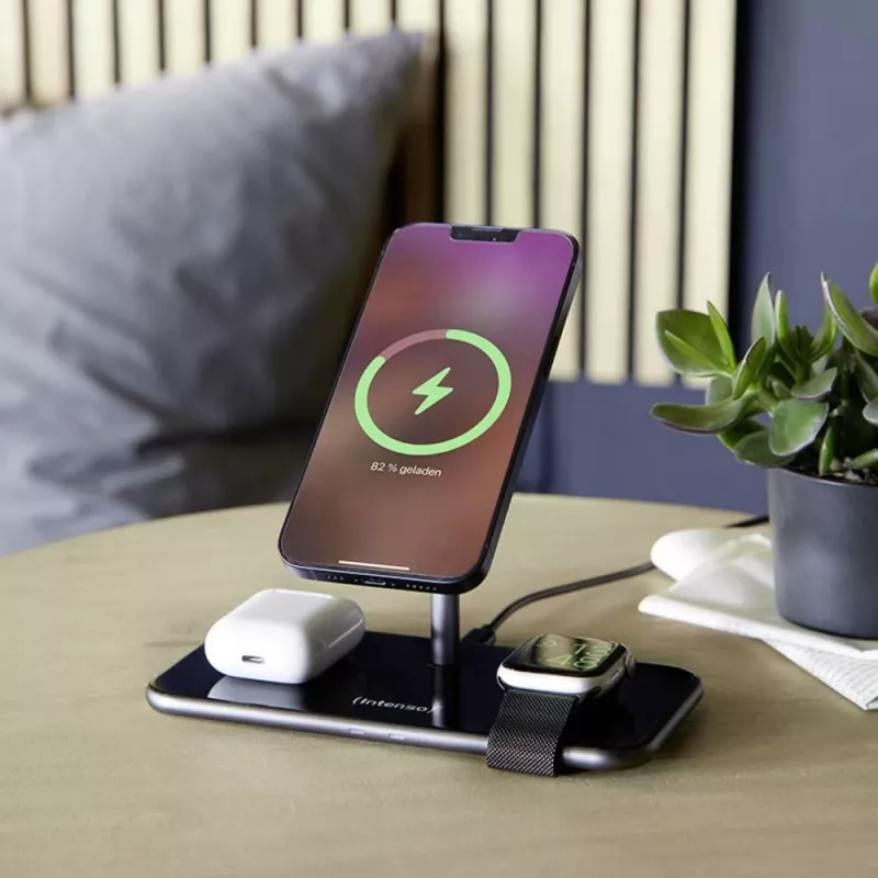 Intenso MB13 hoofdtelefoon draadloos USB snel opladen zwart