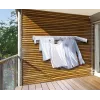 Wandmontage-plank Leifheit Telegant 30 Protect wit, breedte 720 mm, diepte 370 mm, 3 m lijn