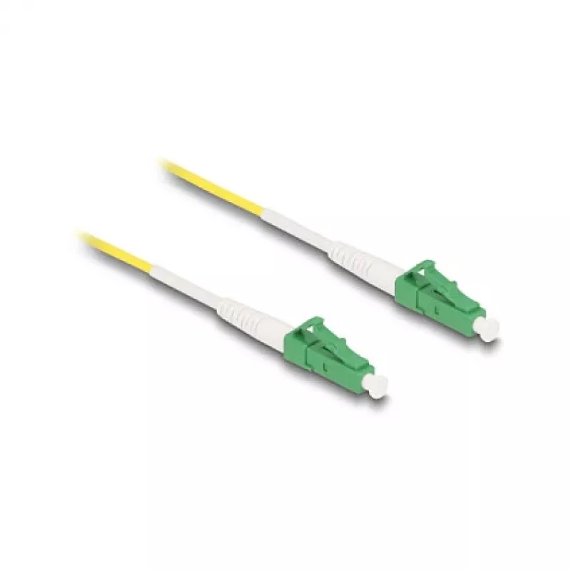 DeLOCK InfiniBand/glasvezelkabel 0,5 m LC LC/APC geel 83219