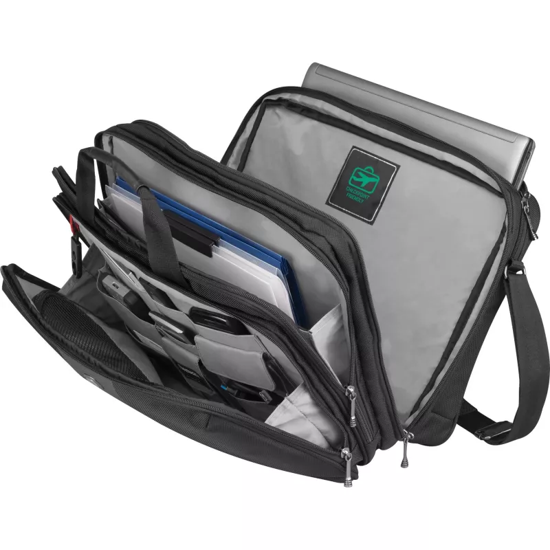 Wenger/SwissGear Legacy 17 notebooktas 43,2 cm (17) aktetas zwart, grijs