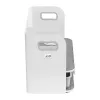 Bureau-organizer met lade en draadloze oplader Ergo Office, wit, max. 10kg, ER-441