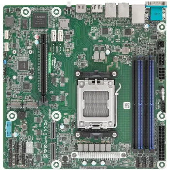 Moederbord ASRock EPYC4000D4U KNOLL3 X300 Micro ATX Socket AM5 DDR5 4 DIMM 48GB SATA III Gigabit LAN