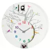 NeXtime koekoeksklok 2998wi Cuckoo Round, 30x10 cm, wand, wit