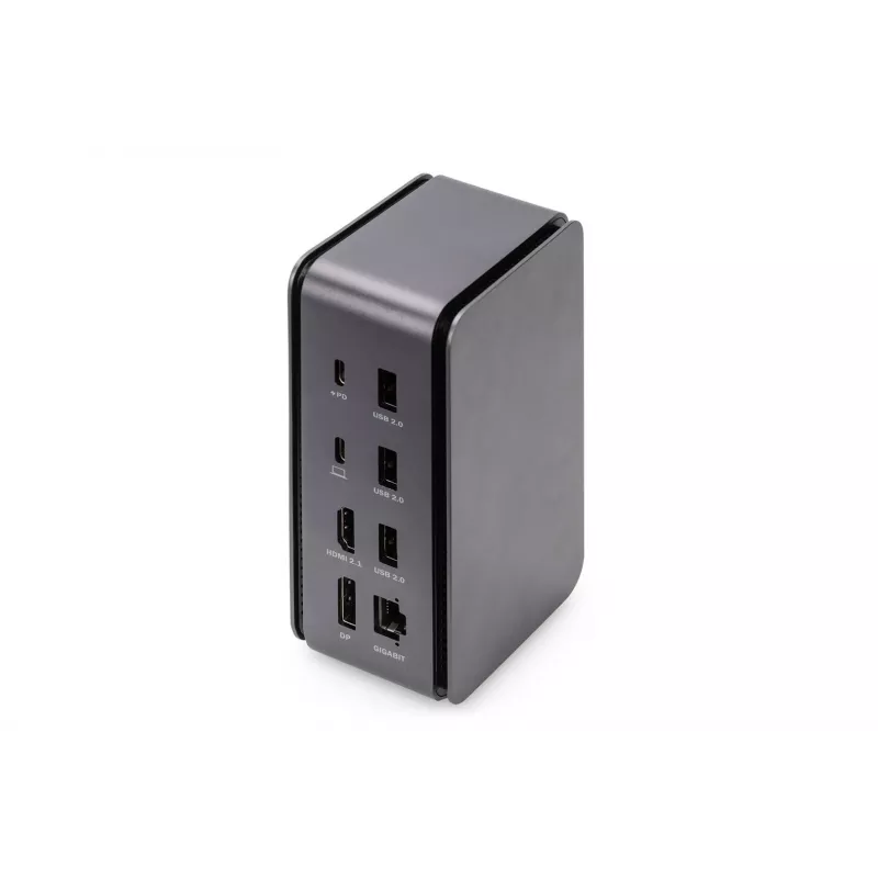 USB4-dockingstation Digitus DA-70897 8K USB Type-C 100W Power Delivery