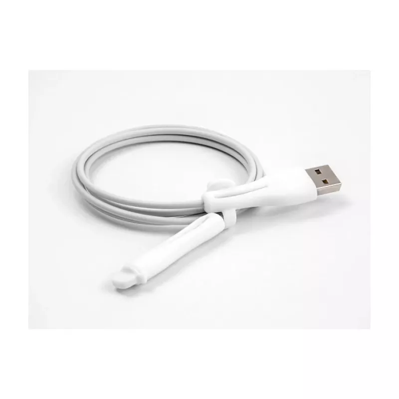 DeLOCK stofkap voor USB Type-A-stekker en Apple Lightning-stekker, set 2 stuks wit