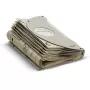 Stofzuigeraccessoire voor Karcher SE 2001 / SE 3001 6.904-143.0 — 5 bruine scheurvaste droogzuigzakken, 2-laags, 150×240×8 mm