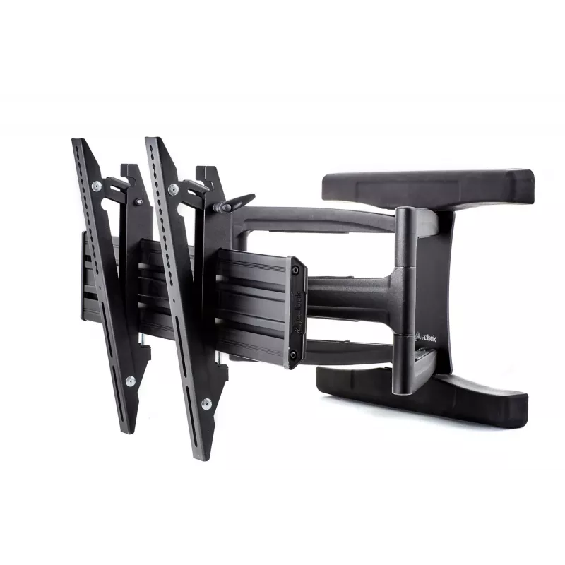 Edbak VSM654 draaibare wandarm, 65–86 inch, 45 kg, zwart