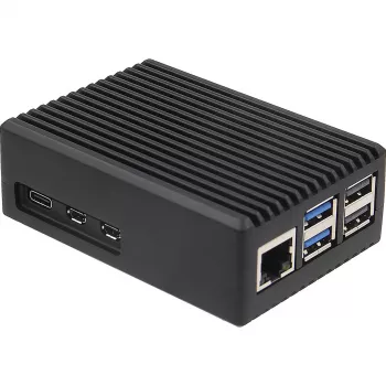 INTER-TECH behuizing voor Raspberry Pi 5 — ODS-739 compact ontwerp