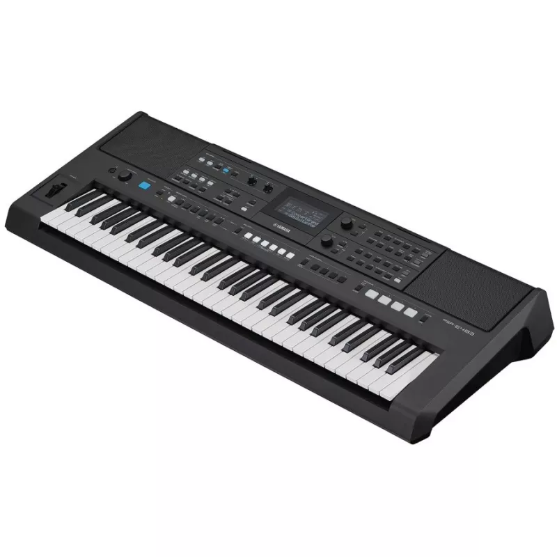 Keyboard YAMAHA PSR-E483 — 61-toetsen draagbaar arranger-keyboard met aanslagdynamiek en USB-MIDI
