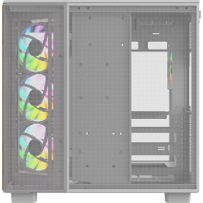 PC-behuizing Thermaltake View 380 XL WS ARGB Snow White — midi-tower, ATX-ondersteuning, met venster